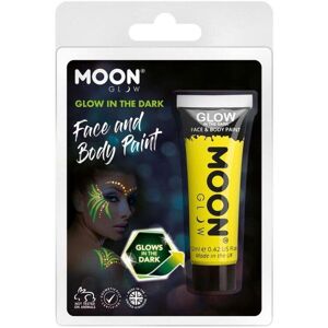 Smiffys Moon Glow Glow in the Dark Face Paint Yellow Smiffys Moon Glow Glow in the Dark Face Paint Yellow