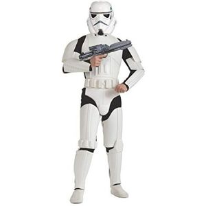Rubies Costume Star Wars Deluxe Stormtrooper, White, One Size Costume, Standard Rubies Costume Star Wars Deluxe Stormtrooper, White, One Size Costume, Standard