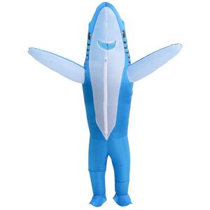 Unbranded (Shark) Fun Inflatable Animal Costume Halloween Cosplay Carnival Masquerade Set Unbranded (Shark) Fun Inflatable Animal Costume Halloween Cosplay Carnival Masquerade Set