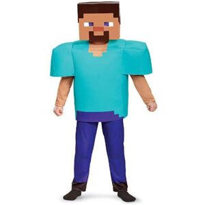 Unbranded (Blue, M) 3 Pieces Set Game Cosplay Steve Creeper Deluxe Costume Fancy Dress Unbranded (Blue, M) 3 Pieces Set Game Cosplay Steve Creeper Deluxe Costume Fancy Dress