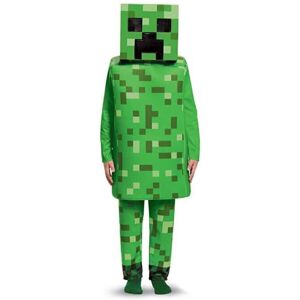 Unbranded (Green, M) Halloween minecraft COS performance costume children's three-piece s Unbranded (Green, M) Halloween minecraft COS performance costume children's three-piece s