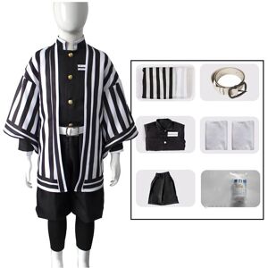 Unbranded (Iguro Obanai Suit, 150cm) Demon No Kimetsu Slayer Yaiba Kamado Nezuko Kids Cosp Unbranded (Iguro Obanai Suit, 150cm) Demon No Kimetsu Slayer Yaiba Kamado Nezuko Kids Cosp