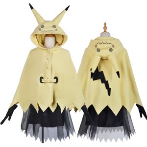 Unbranded (2XL) Cute Cartoon Mimikyu Cosplay Robe Pajamas Halloween Carnival Suit Cloak Se Unbranded (2XL) Cute Cartoon Mimikyu Cosplay Robe Pajamas Halloween Carnival Suit Cloak Se