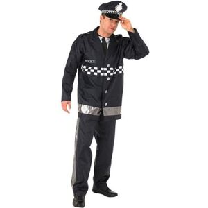 Rubies Police Officer Adult FANCY DRESS Men's Costume Large Size Outfit Rubie Rubies Police Officer Adult FANCY DRESS Men's Costume Large Size Outfit Rubie