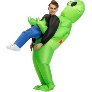 MDSRJONE ( For Adult(150-190cm)) Halloween Inflatable Costume Blow Up Suits Monster Alie MDSRJONE ( For Adult(150-190cm)) Halloween Inflatable Costume Blow Up Suits Monster Alie