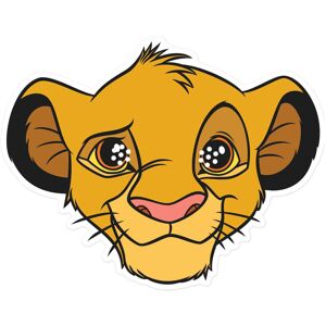Simba from The Lion King Official Disney 2D Card Party Mask Simba from The Lion King Official Disney 2D Card Party Mask
