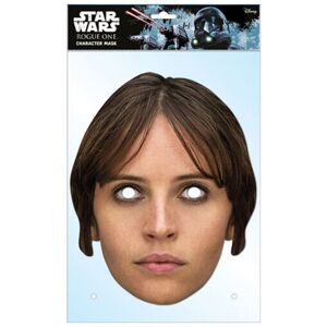 Jyn Erso Rogue One: A Star Wars Story Single 2D Card Party Fancy Dress Mask Jyn Erso Rogue One: A Star Wars Story Single 2D Card Party Fancy Dress Mask