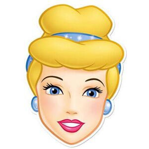 Disney Cinderella Card Fancy Dress Mask Disney Cinderella Card Fancy Dress Mask