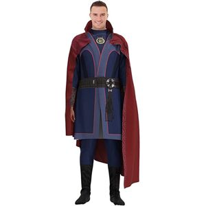 Unbranded (170cm) Doctor Strange Cosplay Costume Adult Mens Dr Cape Jumpsuit Halloween Fan Unbranded (170cm) Doctor Strange Cosplay Costume Adult Mens Dr Cape Jumpsuit Halloween Fan