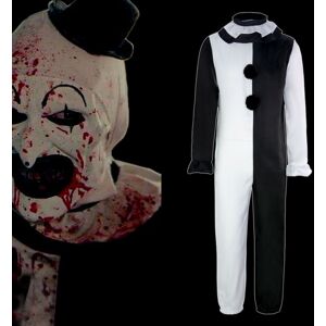 Unbranded (L) Halloween Terrifier Art The Clown Joker Adult Party Jumpsuit Cosplay Costume Unbranded (L) Halloween Terrifier Art The Clown Joker Adult Party Jumpsuit Cosplay Costume
