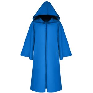 Unbranded (Blue, L) Wizard Witch Mantle Outfit Unisex Cloak Adults Vampires Robe Cosplays Unbranded (Blue, L) Wizard Witch Mantle Outfit Unisex Cloak Adults Vampires Robe Cosplays