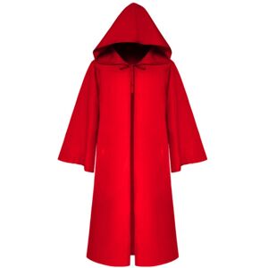 Unbranded (Big red, L) Wizard Witch Mantle Outfit Unisex Cloak Adults Vampires Robe Cospla Unbranded (Big red, L) Wizard Witch Mantle Outfit Unisex Cloak Adults Vampires Robe Cospla
