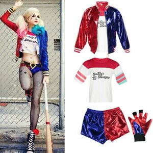 YETP STAR (M) Adult Women Harley Quinn Suicide Squad Costume Halloween Cosplay Fancy Dress YETP STAR (M) Adult Women Harley Quinn Suicide Squad Costume Halloween Cosplay Fancy Dress