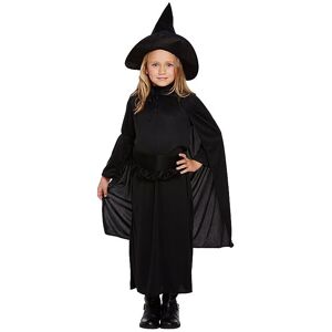 Henbrandt Spooky Halloween Witch Fancy Dress Costume With Hat And Cape- 4-6yrs Henbrandt Spooky Halloween Witch Fancy Dress Costume With Hat And Cape- 4-6yrs