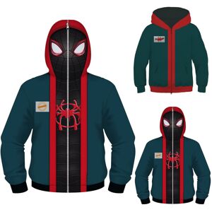 Unbranded (B, 8-11Years) Spiderman Into the Spider Verse Miles Morales Kids Boy Zipper Hoo Unbranded (B, 8-11Years) Spiderman Into the Spider Verse Miles Morales Kids Boy Zipper Hoo