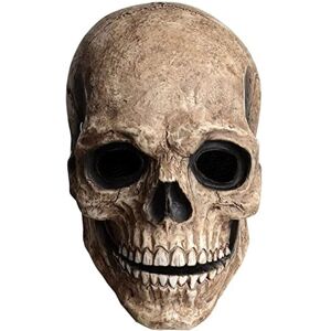 Unbranded Halloween Costume Full for Head Skull Mask with Movable Mouth Helmet Party Suppl Unbranded Halloween Costume Full for Head Skull Mask with Movable Mouth Helmet Party Suppl