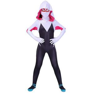 Unbranded (9-10 Years) Kids Girls Spider Gwen Stacy Costume Spiderman Cosplay Jumpsuit Hoo Unbranded (9-10 Years) Kids Girls Spider Gwen Stacy Costume Spiderman Cosplay Jumpsuit Hoo