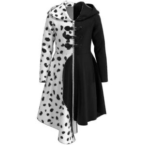 Unbranded (Adult, XXXL) Cruella De Vil Costume Dress Halloween Carnival Suit For Women Gir Unbranded (Adult, XXXL) Cruella De Vil Costume Dress Halloween Carnival Suit For Women Gir