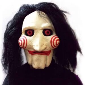 Unbranded Halloween Full Head Latex Mask Saw Movie Jigsaw Puppet Creepy Scary Mask Hallowe Unbranded Halloween Full Head Latex Mask Saw Movie Jigsaw Puppet Creepy Scary Mask Hallowe