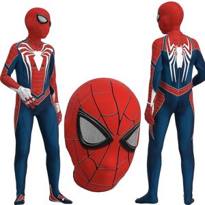 Unbranded (120cm) Spiderman Advanced Suit Cosplay Costume Party Jumpsuit Fitted Kids Cloth Unbranded (120cm) Spiderman Advanced Suit Cosplay Costume Party Jumpsuit Fitted Kids Cloth