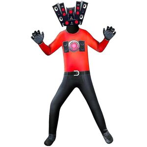 Unbranded (A, 7-8 Years) 4-9 Years Kids Skibidi Toilet Cosplay Costume Tv Man Cameraman Sp Unbranded (A, 7-8 Years) 4-9 Years Kids Skibidi Toilet Cosplay Costume Tv Man Cameraman Sp