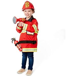 Melissa & Doug Fire Chief Role Play Costume Set Fireman Sam Pretend Play Hal Melissa & Doug Fire Chief Role Play Costume Set Fireman Sam Pretend Play Hal