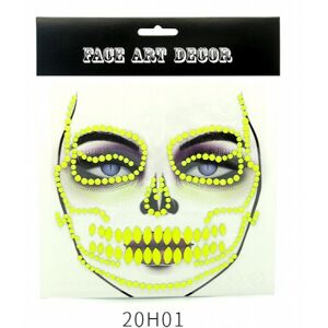 Unbranded Halloween Makeup Horror Face Gem Stickers With Fluorescent DIY Party Cosplay Fac Unbranded Halloween Makeup Horror Face Gem Stickers With Fluorescent DIY Party Cosplay Fac