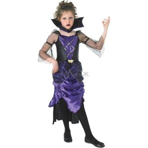 Rubies Rubie's Gothic Vampire Girls Halloween Party Large Fancy Dress Costume Rubies Rubie's Gothic Vampire Girls Halloween Party Large Fancy Dress Costume