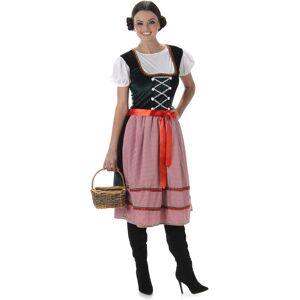 Rubie's Bavarian Long Dress for Women - Green/White - Costumes Rubie's Bavarian Long Dress for Women - Green/White - Costumes