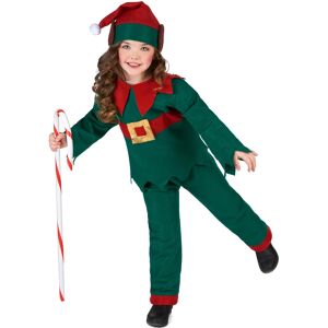 Rubies (4 to 6 years) Children's green Christmas elf costume Rubies (4 to 6 years) Children's green Christmas elf costume