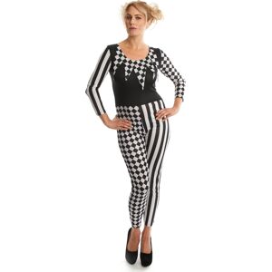 Rubies (L) Women's two-tone harlequin costume Rubies (L) Women's two-tone harlequin costume