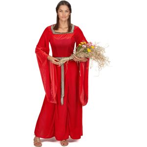 Rubies (M) Women's red velvet effect medieval costume Rubies (M) Women's red velvet effect medieval costume