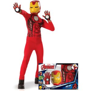 Rubies (7 - 8 years (122-128 cm)) Iron Man Classic Set with Boy's Gloves Rubies (7 - 8 years (122-128 cm)) Iron Man Classic Set with Boy's Gloves