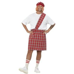 Smiffys Costume & Party Mens Scotsman Fancy Dress Costume Kilt Burns Night Tartan Scotti Smiffys Costume & Party Mens Scotsman Fancy Dress Costume Kilt Burns Night Tartan Scotti