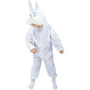 XYLFLY (White Rabbit, 110 110-120cm) Halloween Children Kids Cartoon Animal Costume Co XYLFLY (White Rabbit, 110 110-120cm) Halloween Children Kids Cartoon Animal Costume Co