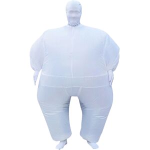 Unbranded (White) Clothing Sumo Inflatable Wrestling Suit Ninja Halloween Party Cosplay Co Unbranded (White) Clothing Sumo Inflatable Wrestling Suit Ninja Halloween Party Cosplay Co