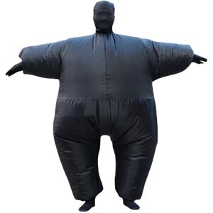 Unbranded (Black) Clothing Sumo Inflatable Wrestling Suit Ninja Halloween Party Cosplay Co Unbranded (Black) Clothing Sumo Inflatable Wrestling Suit Ninja Halloween Party Cosplay Co