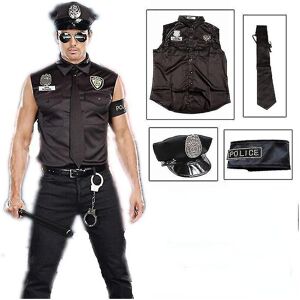Unbranded Umorden Halloween Costumes Adult America U.s. Police Dirty Cop Officer Costume T Unbranded Umorden Halloween Costumes Adult America U.s. Police Dirty Cop Officer Costume T