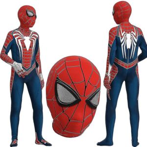 Unbranded (160cm) Spiderman Advanced Suit Cosplay Costume Party Jumpsuit Fitted Kids Cloth Unbranded (160cm) Spiderman Advanced Suit Cosplay Costume Party Jumpsuit Fitted Kids Cloth