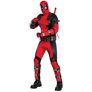 Rubies Rubie's Official Marvel Deadpool Grand Heritage Costume, Adult Premium Superhero Rubies Rubie's Official Marvel Deadpool Grand Heritage Costume, Adult Premium Superhero