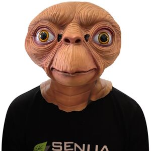 BGHONE E.T. Alien Mask Latex Full Head Anime Movie Costume Props Halloween BGHONE E.T. Alien Mask Latex Full Head Anime Movie Costume Props Halloween