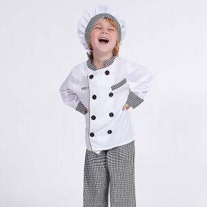 Unbranded (140-150cm) Kids Boys Chef Costume Girls Cooking Baking Clothes Children Hallowe Unbranded (140-150cm) Kids Boys Chef Costume Girls Cooking Baking Clothes Children Hallowe