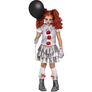 Unbranded (XL) Clown Costume For Girls Halloween Scary Clown Costume Unbranded (XL) Clown Costume For Girls Halloween Scary Clown Costume