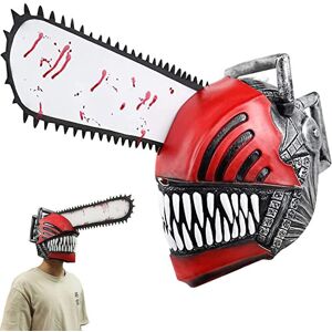 Unbranded Mask Chainsaw Man Mask Horror Scary Headgear Mask Halloween Cosplay Party Mask Unbranded Mask Chainsaw Man Mask Horror Scary Headgear Mask Halloween Cosplay Party Mask