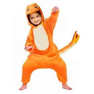 Unbranded (140) Charmander Pajamas Unisex Kids Cosplay Costume Onesie Kigurumi Jumpsuit Sl Unbranded (140) Charmander Pajamas Unisex Kids Cosplay Costume Onesie Kigurumi Jumpsuit Sl