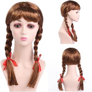 Unbranded Halloween Party Props Women Annabelle Wig Cosplay Fancy Dress Costume Accessory Unbranded Halloween Party Props Women Annabelle Wig Cosplay Fancy Dress Costume Accessory