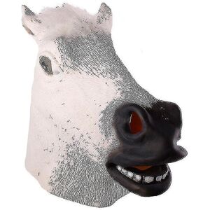 Unbranded (White Horse) Horse Head Mask Dance Party Cute Animal Headdress Unbranded (White Horse) Horse Head Mask Dance Party Cute Animal Headdress