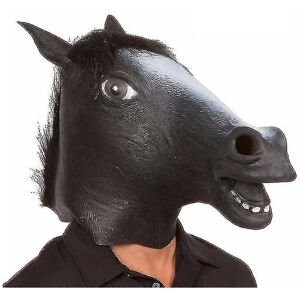 Unbranded (Black Horse) Horse Head Mask Dance Party Cute Animal Headdress Unbranded (Black Horse) Horse Head Mask Dance Party Cute Animal Headdress