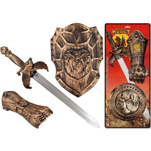 Kandy Toys Battlefield Knight Sword Shield & Gauntlet Set Kandy Toys Battlefield Knight Sword Shield & Gauntlet Set