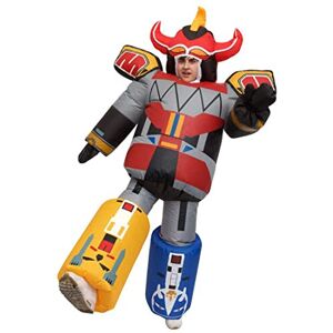 Morph MLIPRMZ Adults Megazord Power Rangers Costume, Men, Multicolor, One Size Morph MLIPRMZ Adults Megazord Power Rangers Costume, Men, Multicolor, One Size